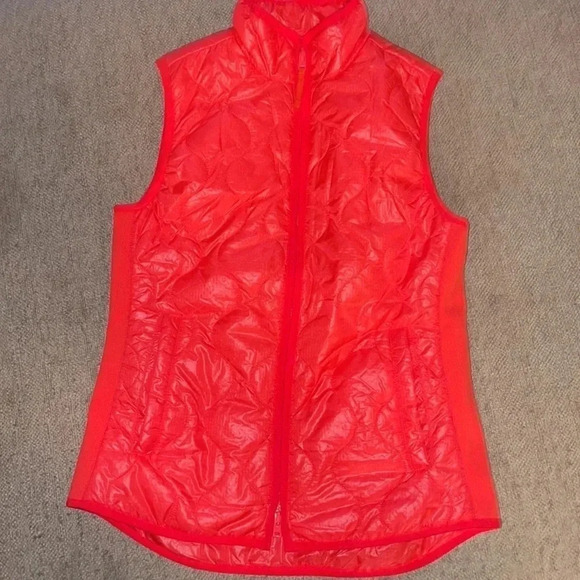 J Crew Orange Layering Vest XS  - Like New - J - Picture 3 of 7